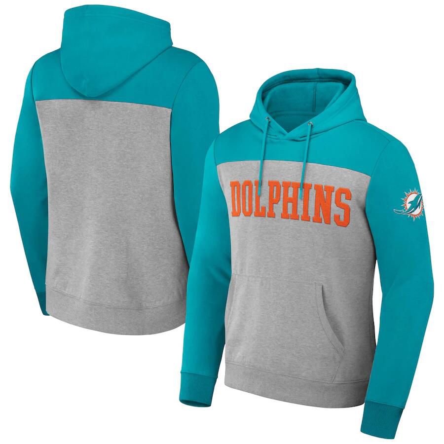 Men 2023 NFL Miami Dolphins green Sweatshirt style 3->miami dolphins->NFL Jersey